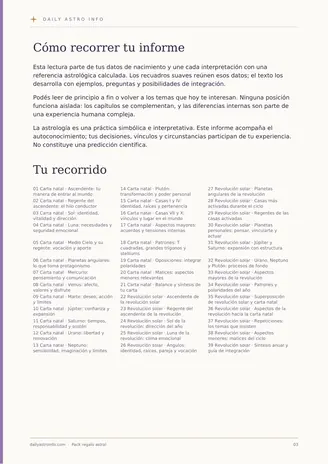Página de lectura de la muestra
